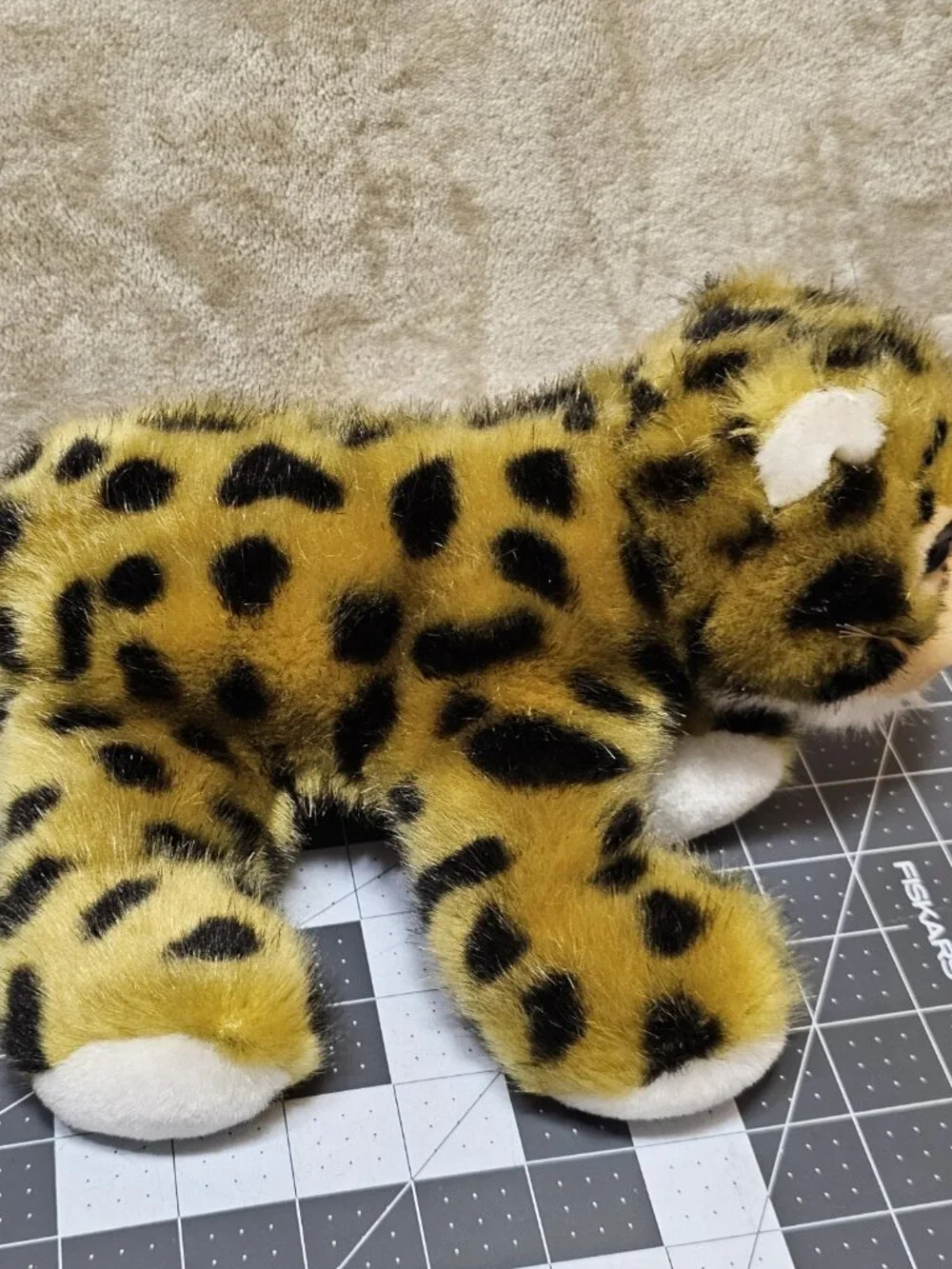 Steven Smith Brooklyn New York Baby Cheetah Leopard Cat  Soft Plush Animal  Toy